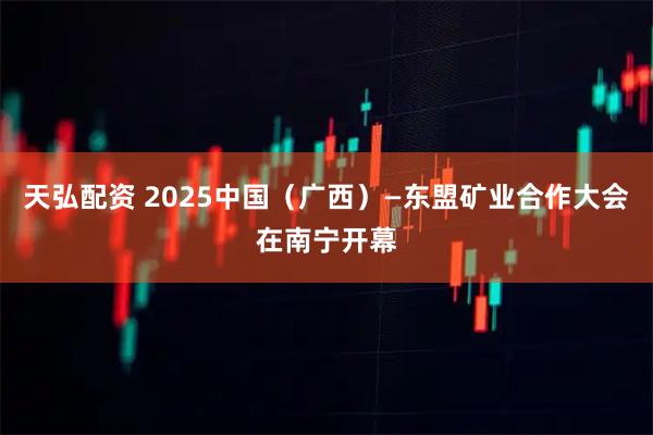 天弘配资 2025中国（广西）—东盟矿业合作大会在南宁开幕